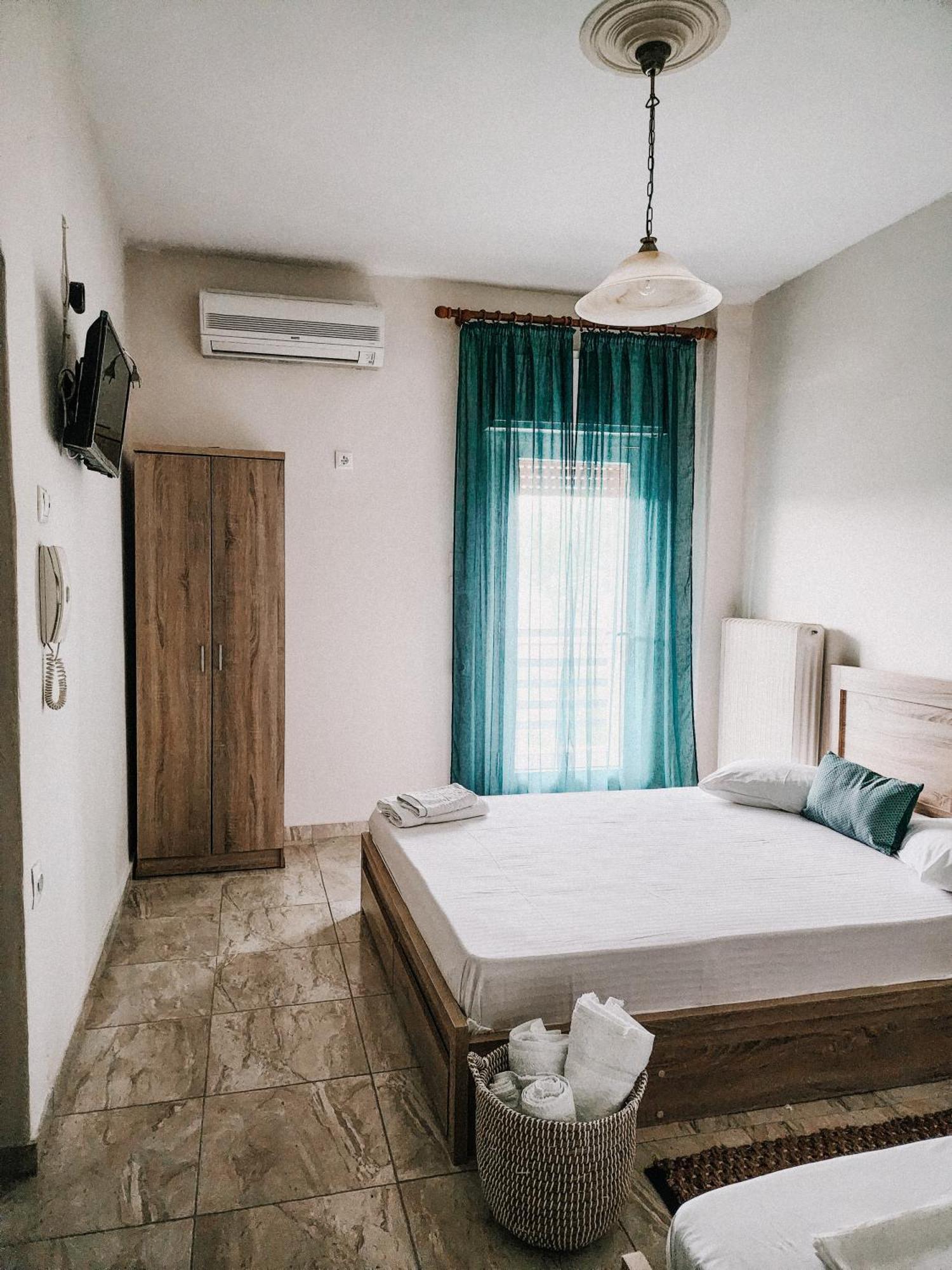 Aktaion Hotel Skala Alykis Quarto foto